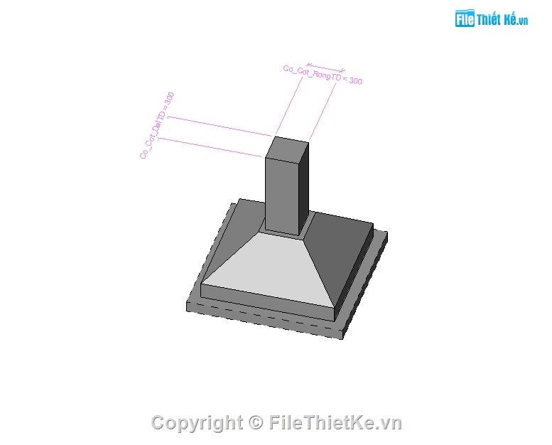 móng cọc,revit,cọc